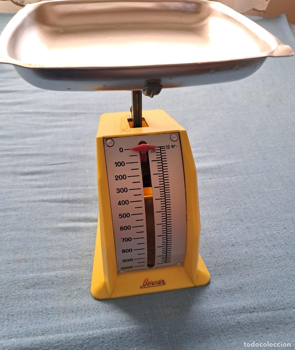 Antig&uuml;edades: B&Aacute;SCULA DE COCINA ANTIGUA MARCA BERNAR