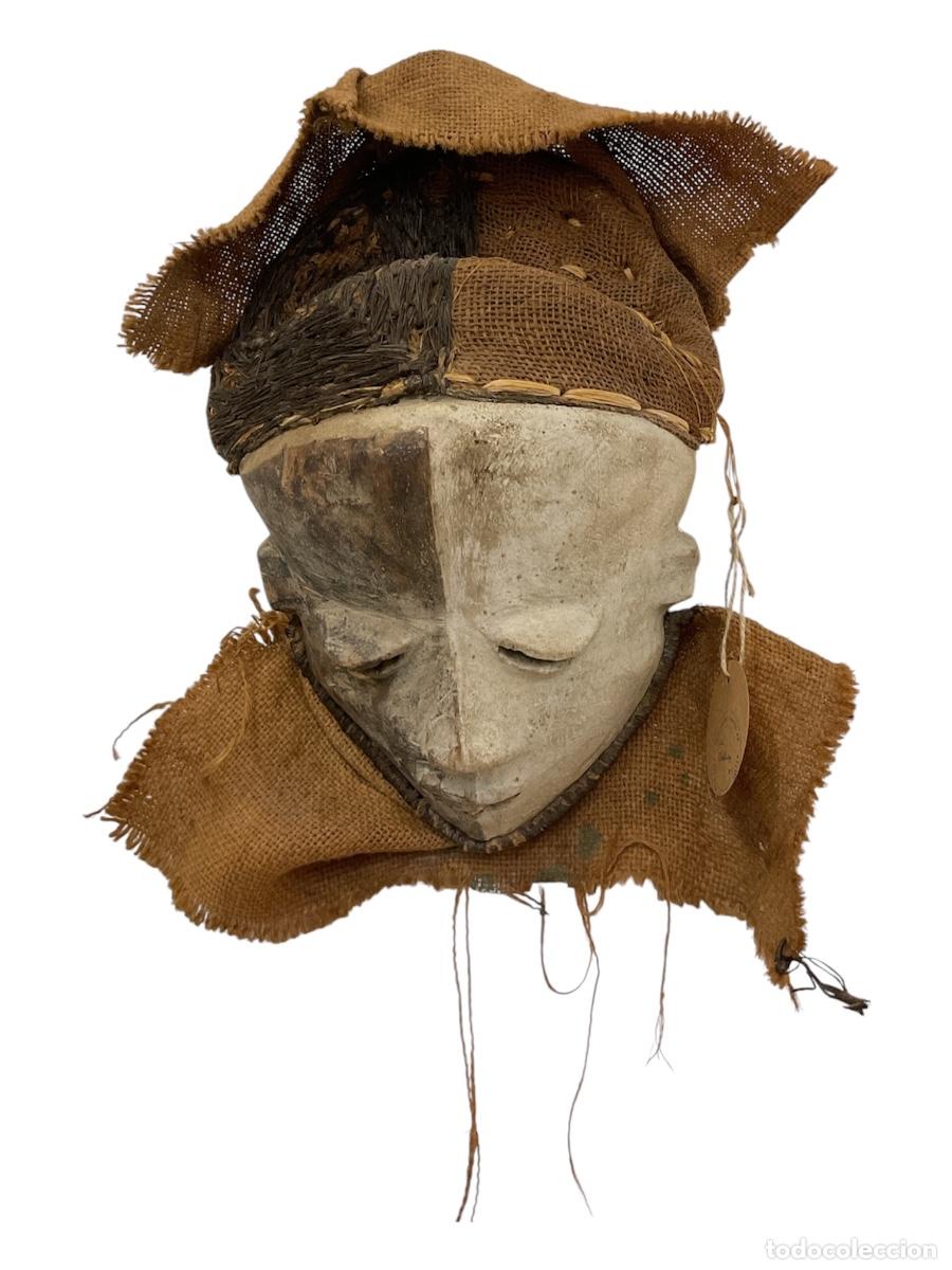 Antig&uuml;edades: M&aacute;scara africana del Congo - Foto 1