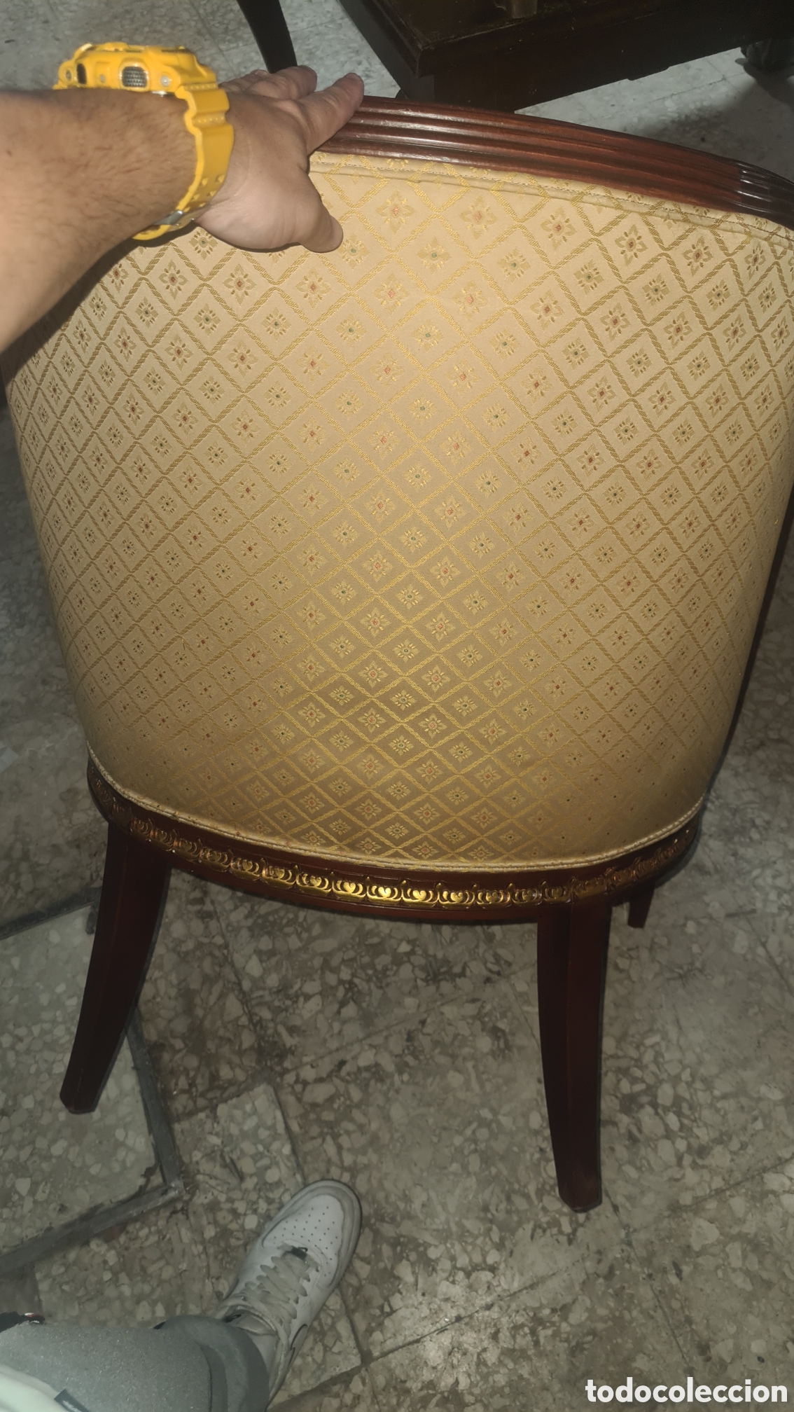 Antig&uuml;edades: Conjunto de muebles barrocos Luis 15. - Foto 4
