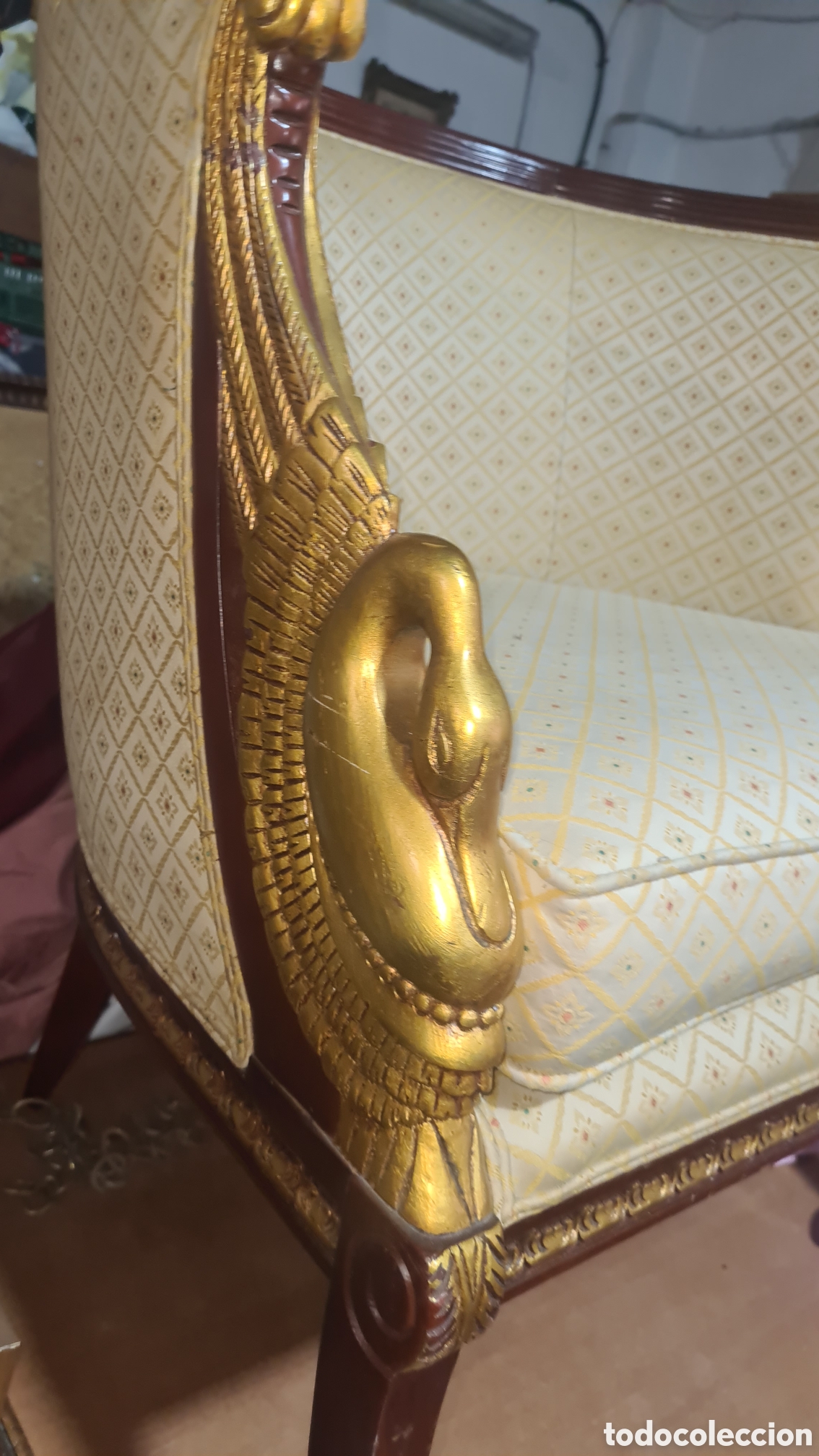 Antig&uuml;edades: Conjunto de muebles barrocos Luis 15. - Foto 8