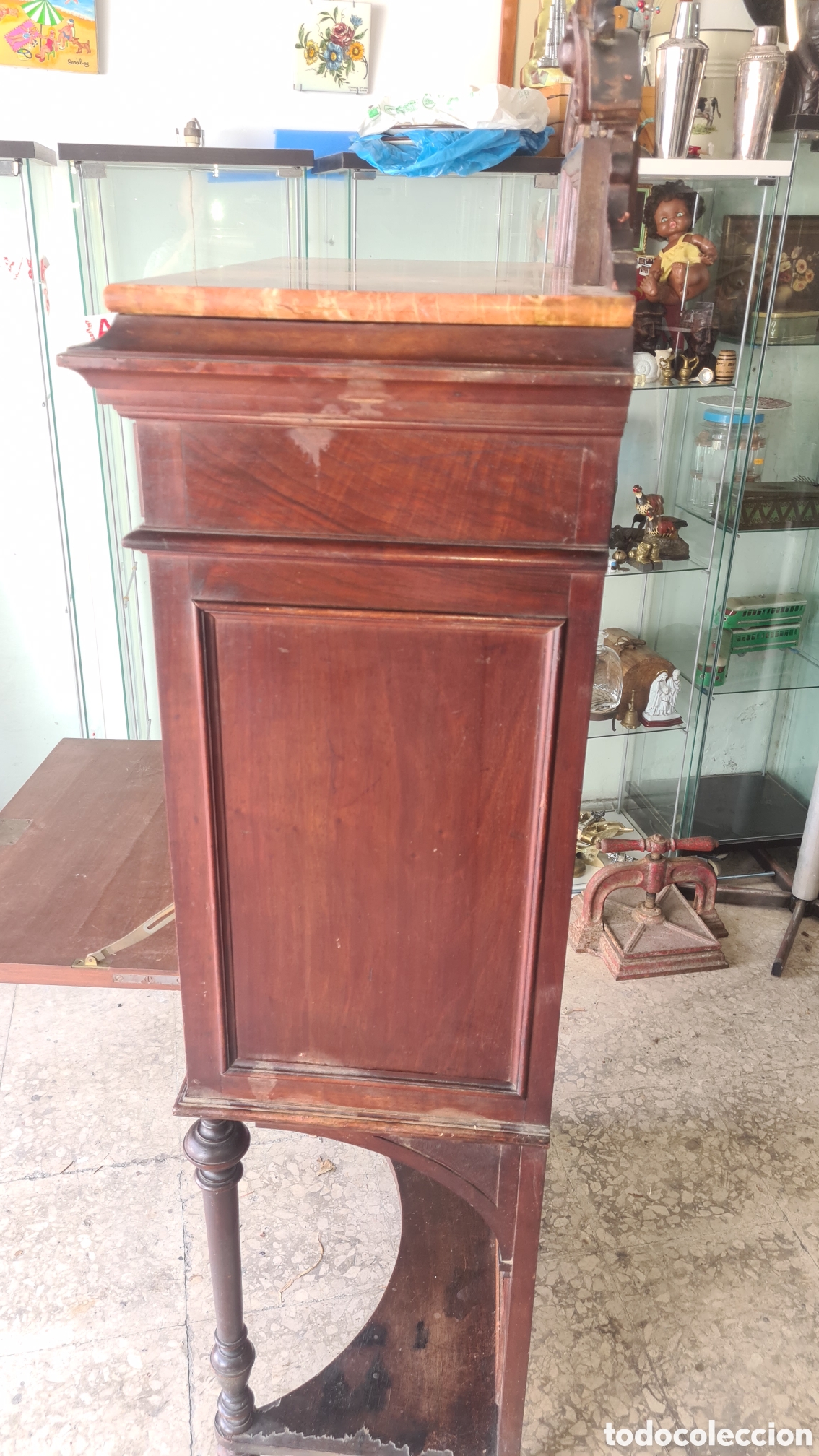 Antig&uuml;edades: Mueble secreter antiguo - Foto 6