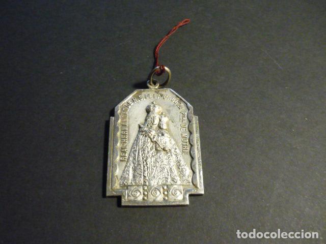 Antig&uuml;edades: MOTRIL GRANADA NUESTRA SE&Ntilde;ORA DE LA CABEZA ANTIGUA MEDALLA METALICA 6 X 5,5 CM