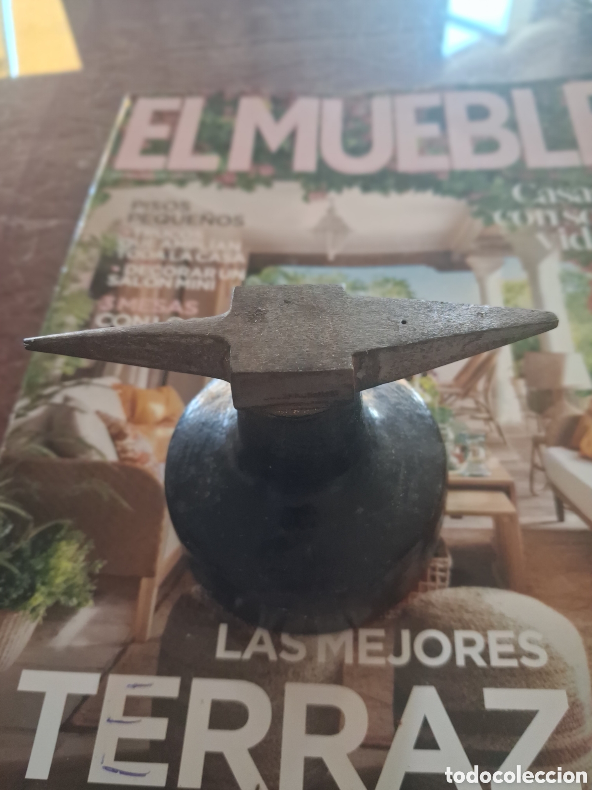 Antig&uuml;edades: Yunque de joyero antiguo en perfecto estado de uso