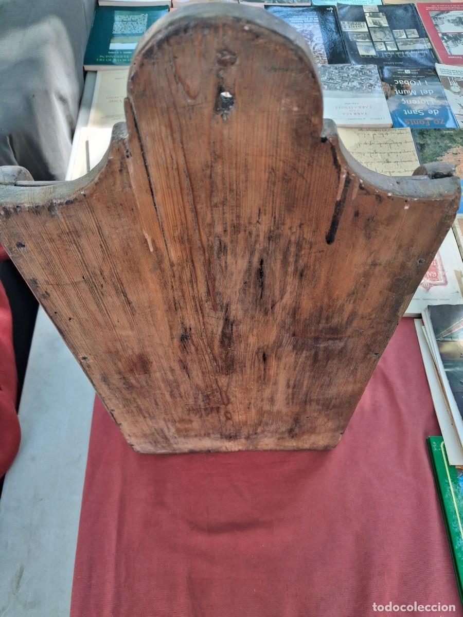 Antig&uuml;edades: Antiguo mueble cubertero, cullerer. - Foto 4