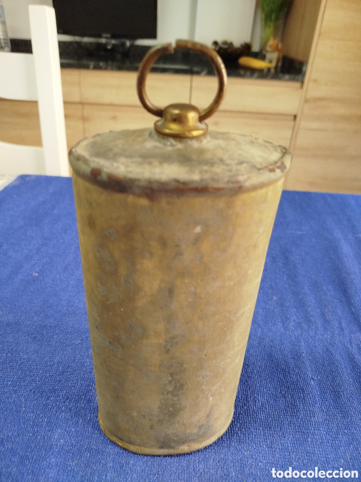 Antig&uuml;edades: Antiguo termo calientacamas de metal