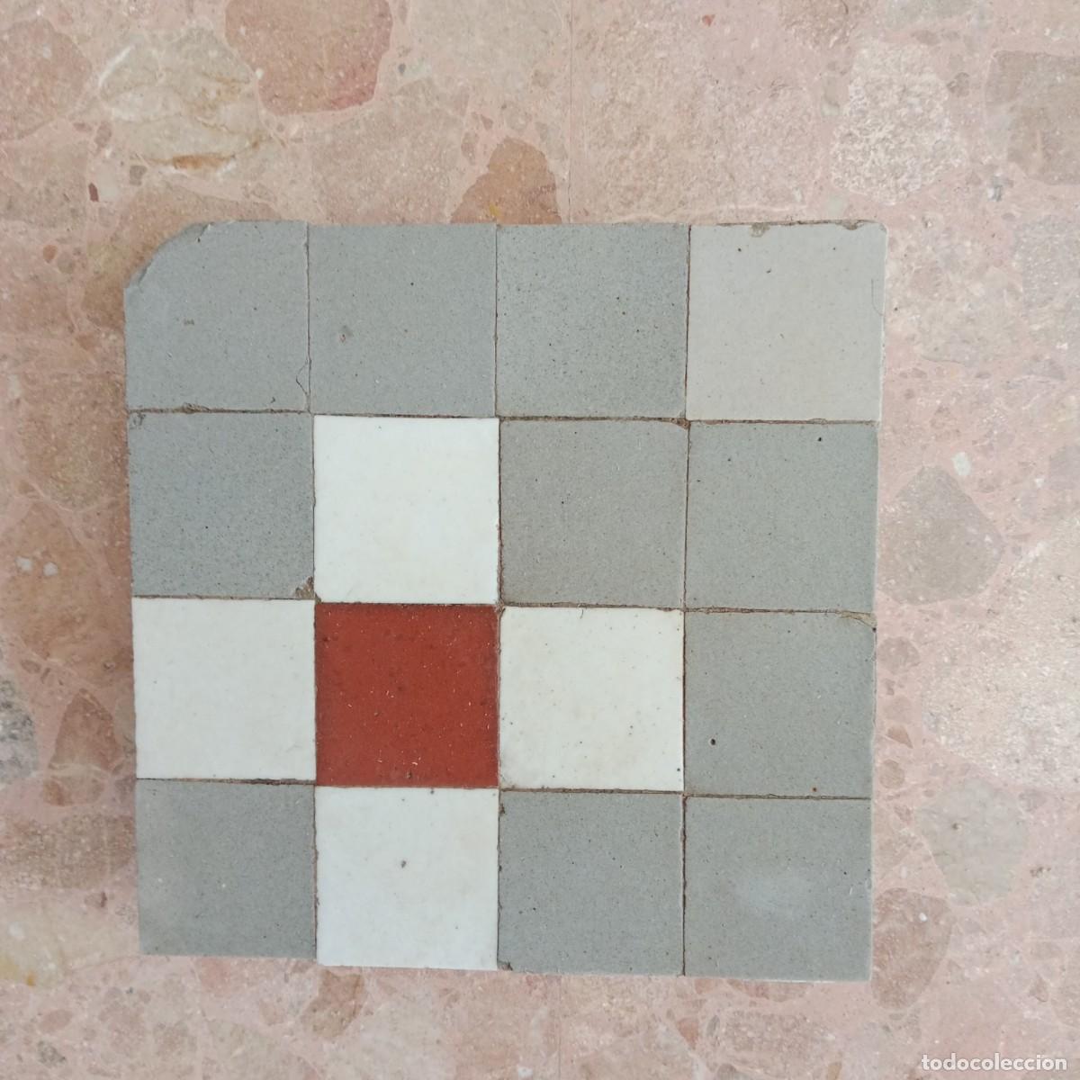 Antig&uuml;edades: BLOQUE 16 BALDOSINES - BALDOSA HIDRA&Uacute;LICA - MOSAICO MIGUEL NOLLA S.A. MELIANA(VALENCIA)-A&Ntilde;O 1930.