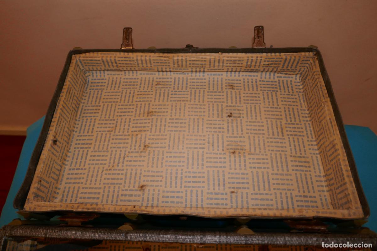 Antig&uuml;edades: ANTIGUO COFRE / MALETA / BA&Uacute;L - SIN LLAVE. - Foto 10