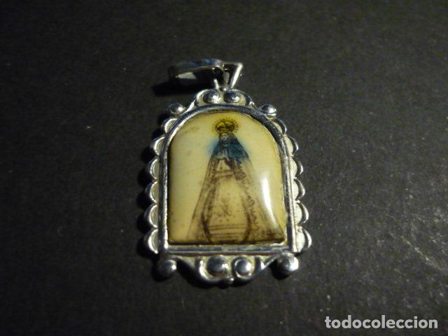 Antig&uuml;edades: VIRGEN CON NI&Ntilde;O ANTIGUA MEDALLA 2,7 X 1,5 CM