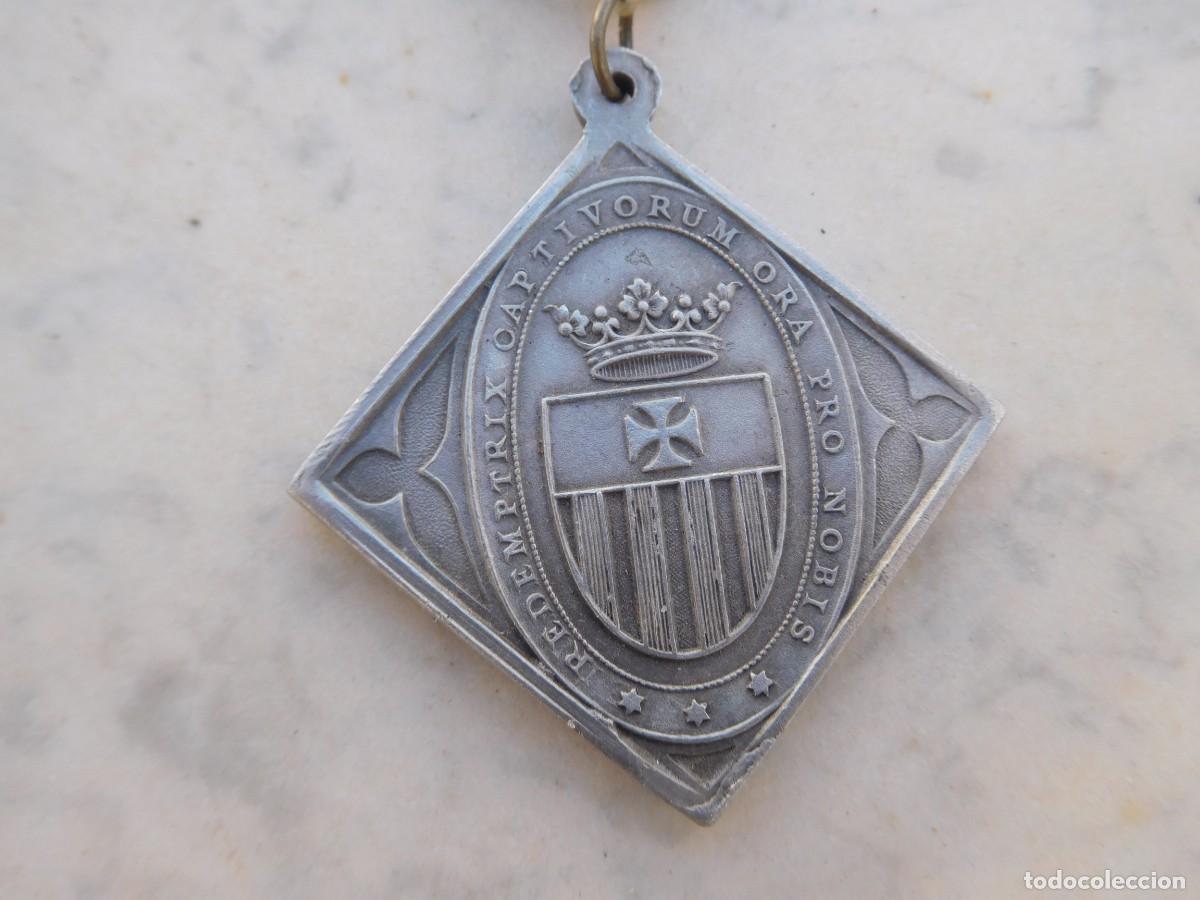 Antig&uuml;edades: Medalla antigua de Ntra. Sra. de la Merced - Foto 4
