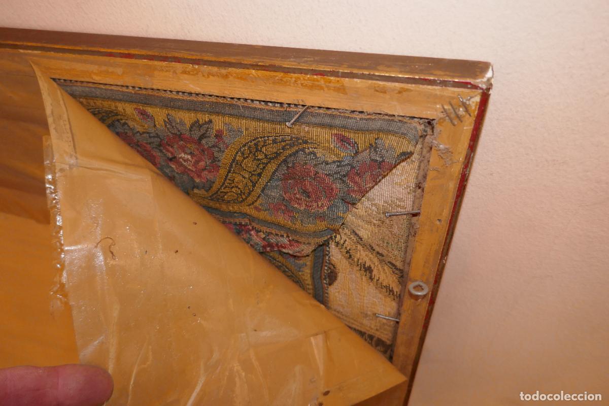 Antig&uuml;edades: ANTIGUO GRAN TAPIZ ENMARCADO. - Foto 4