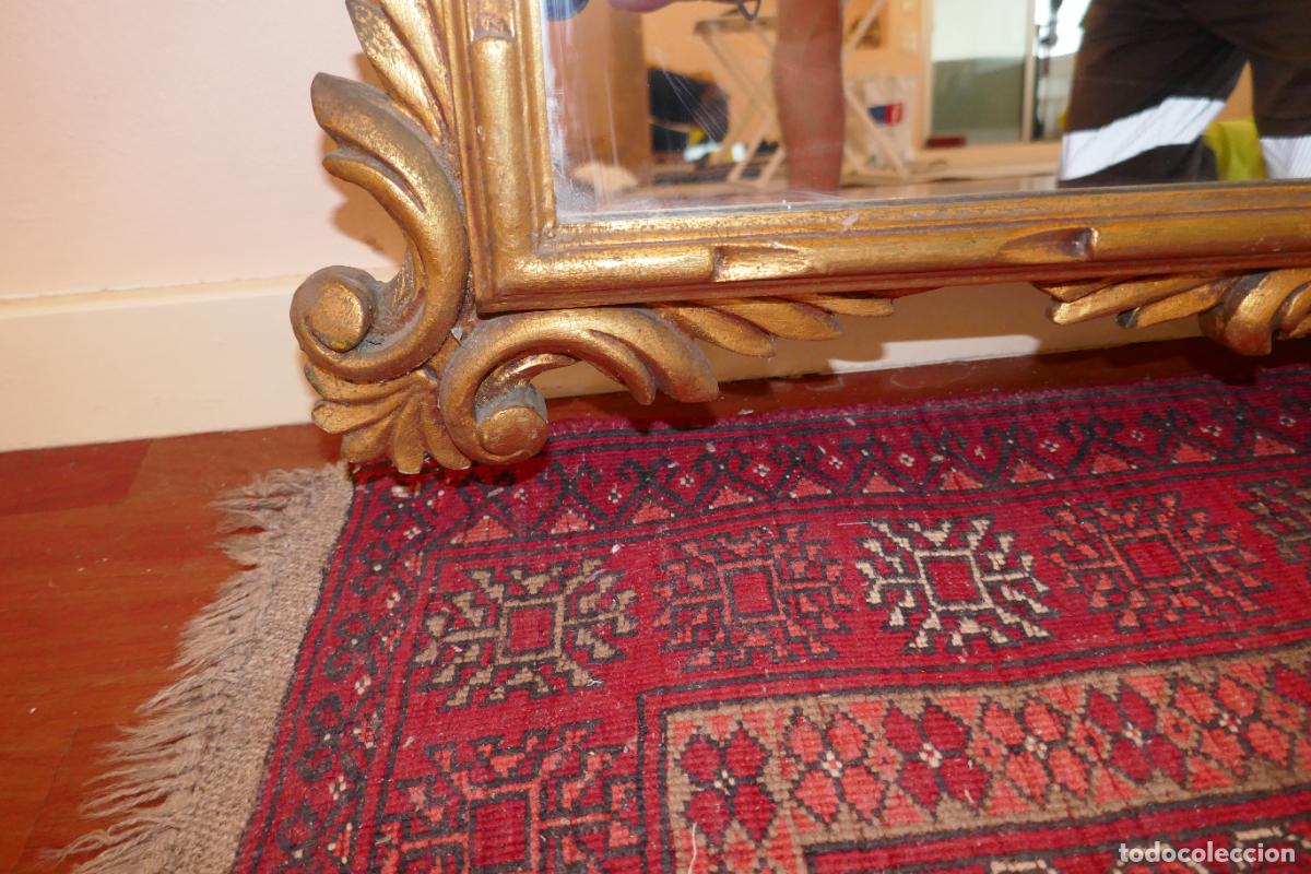 Antig&uuml;edades: GRAN ESPEJO ANTIGUO CORNUCOPIA PAN DE ORO - Foto 11