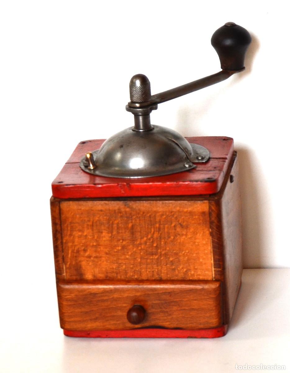 Antig&uuml;edades: MOLINILLO DE CAF&Eacute; MARCA EXPRES. ESPA&Ntilde;A. CA. 1945/1955