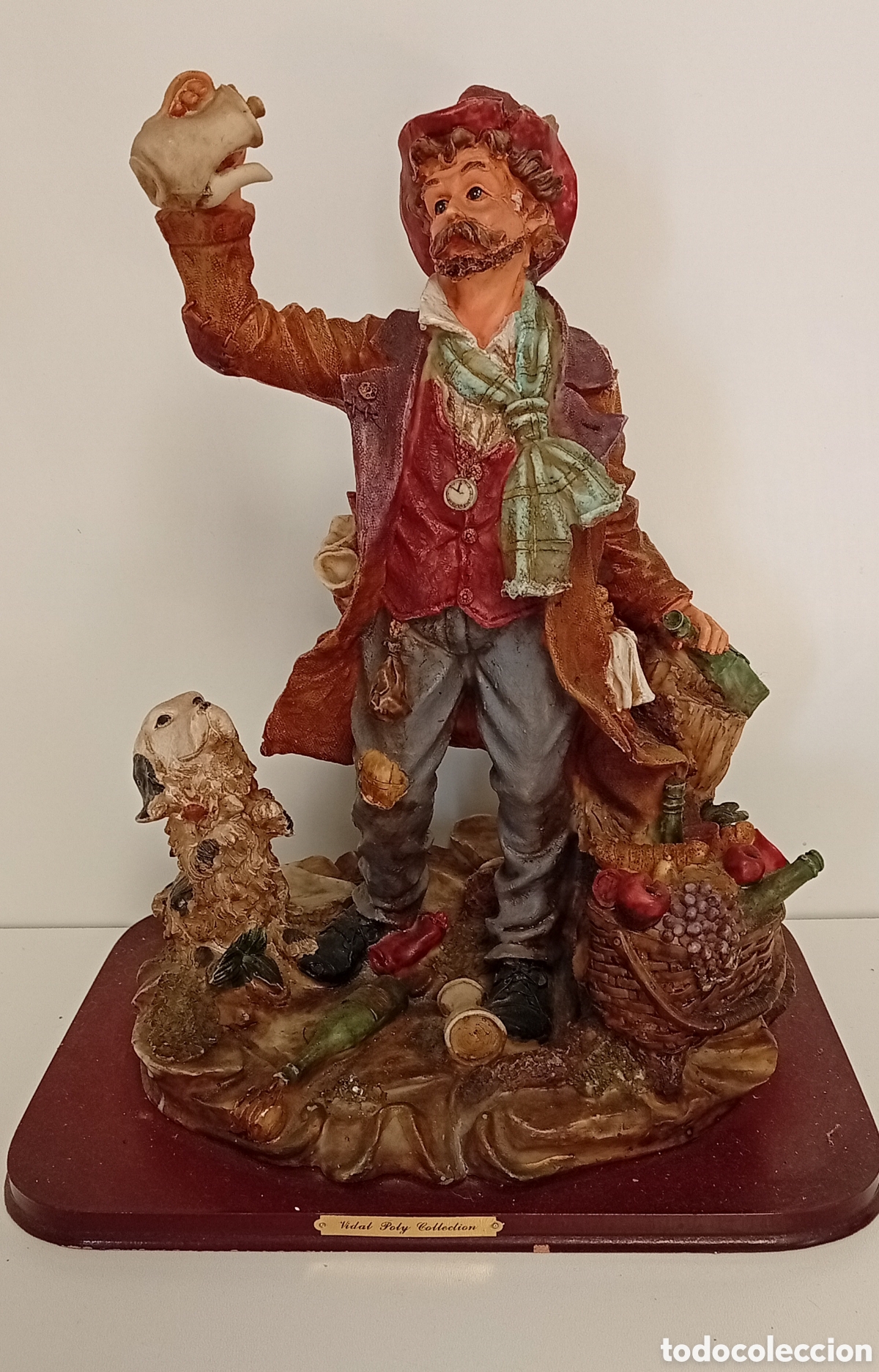 Antig&uuml;edades: PORCELANA CAPODIMONTE DE UN VAGABUNDO ITALIANO