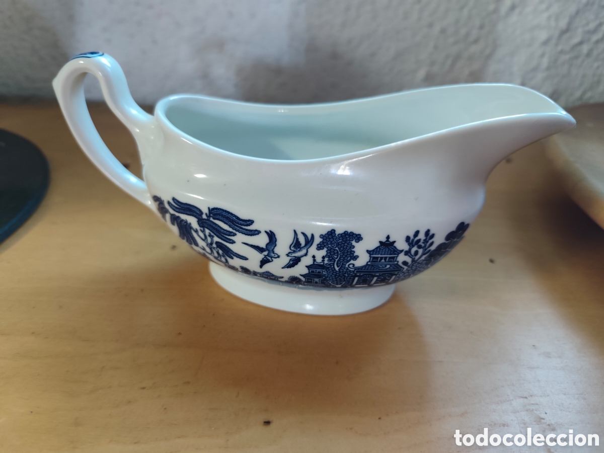 Antig&uuml;edades: Salsera vintage Churchill porcelana Staffordshire