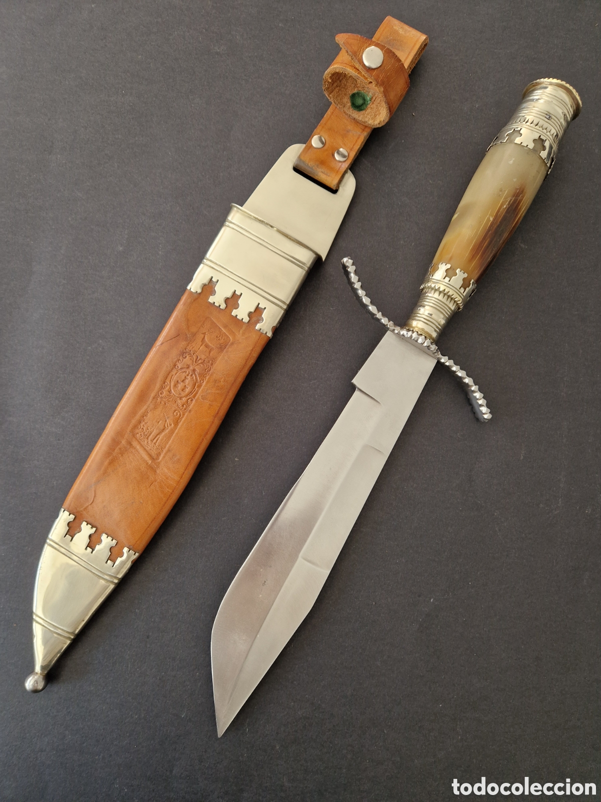 Antig&uuml;edades: CUCHILLO DE CAZA DE EXP&Oacute;SITO DE CONCURSO