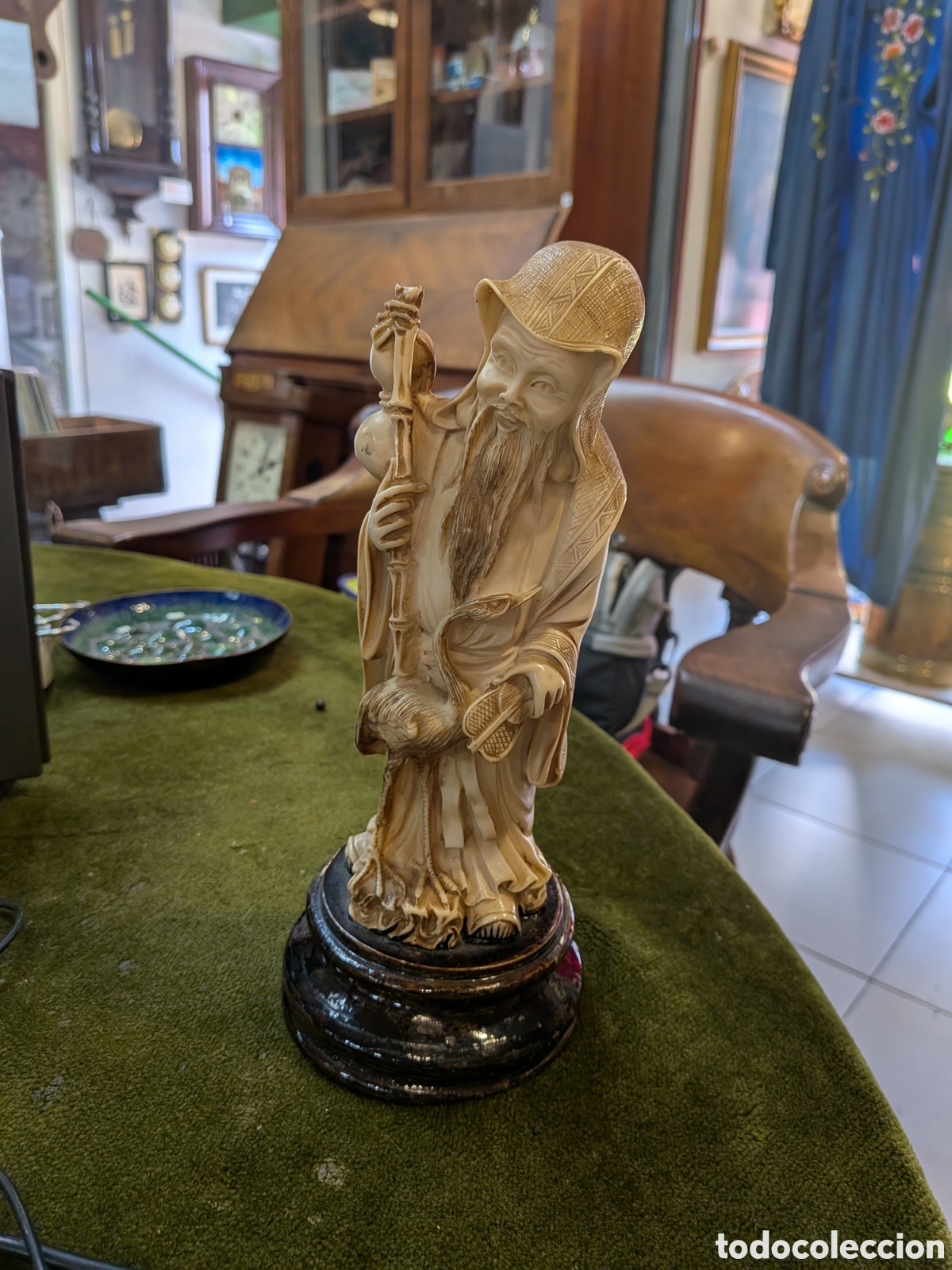 Antig&uuml;edades: Figura china en resina. REF-7987 - Foto 1