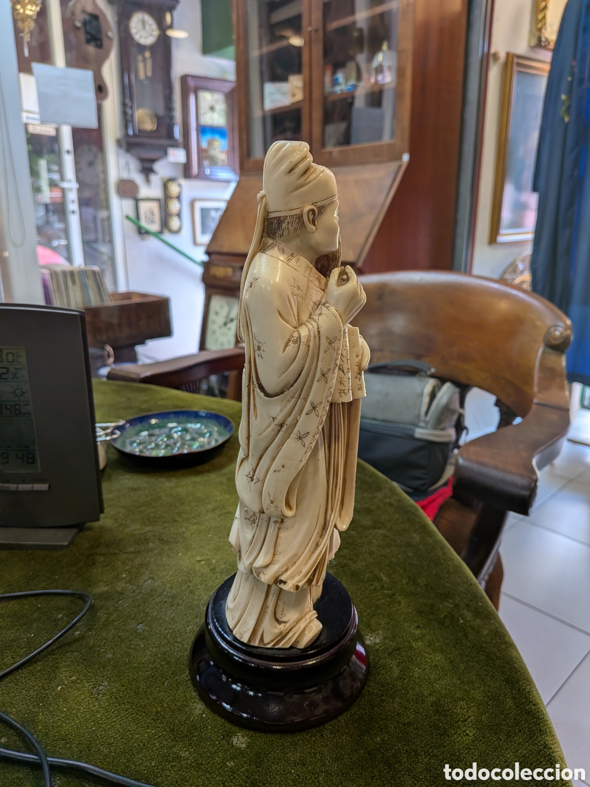 Antig&uuml;edades: Figura china en resina. REF-2068 - Foto 2