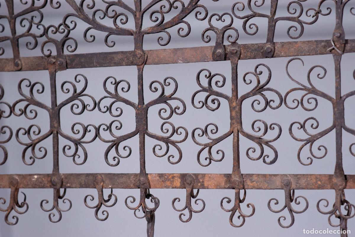 Antig&uuml;edades: Espetera. Hierro forjado. Siglo XIX. - Foto 6