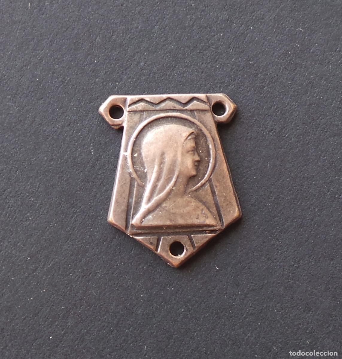 Antig&uuml;edades: MEDALLA REPRESENTACI&Oacute;N DE LA VIRGEN MAR&Iacute;A - Foto 1