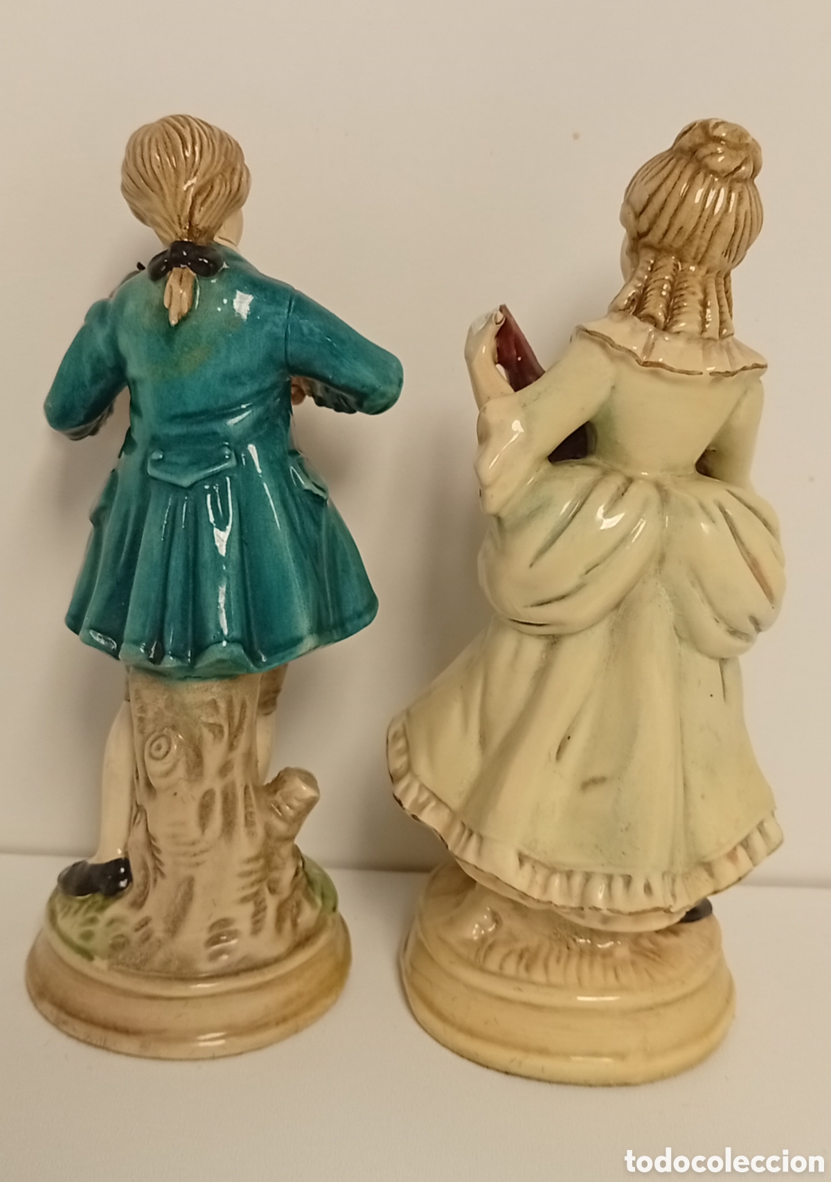 Antig&uuml;edades: .FIGURAS DE PAREJA DE MUSICOS - Foto 2