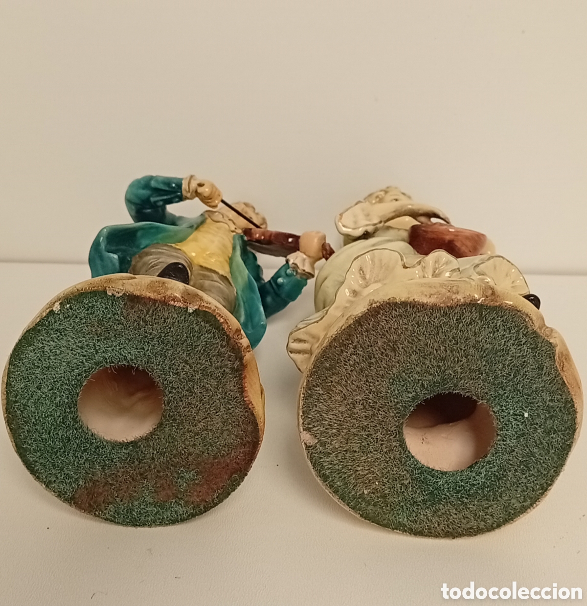 Antig&uuml;edades: .FIGURAS DE PAREJA DE MUSICOS - Foto 4