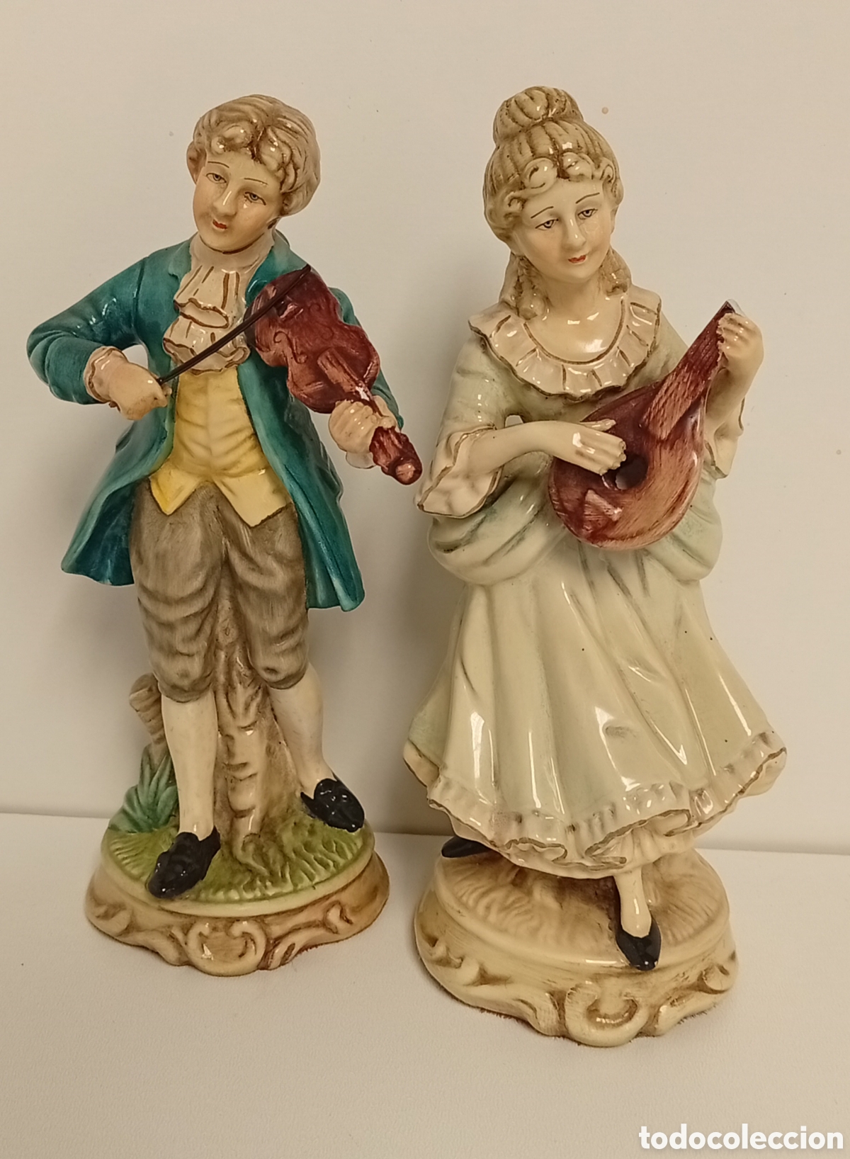 Antig&uuml;edades: .FIGURAS DE PAREJA DE MUSICOS - Foto 1