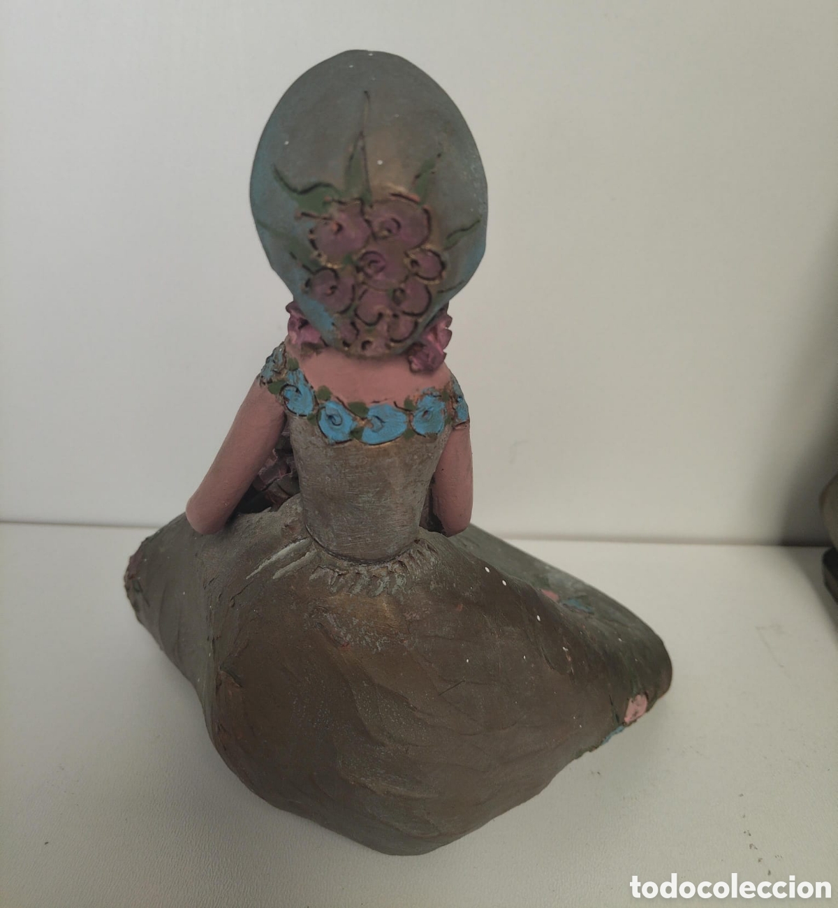 Antig&uuml;edades: .DAMAS DECORATIVAS HECHAS DE BARRO - Foto 4