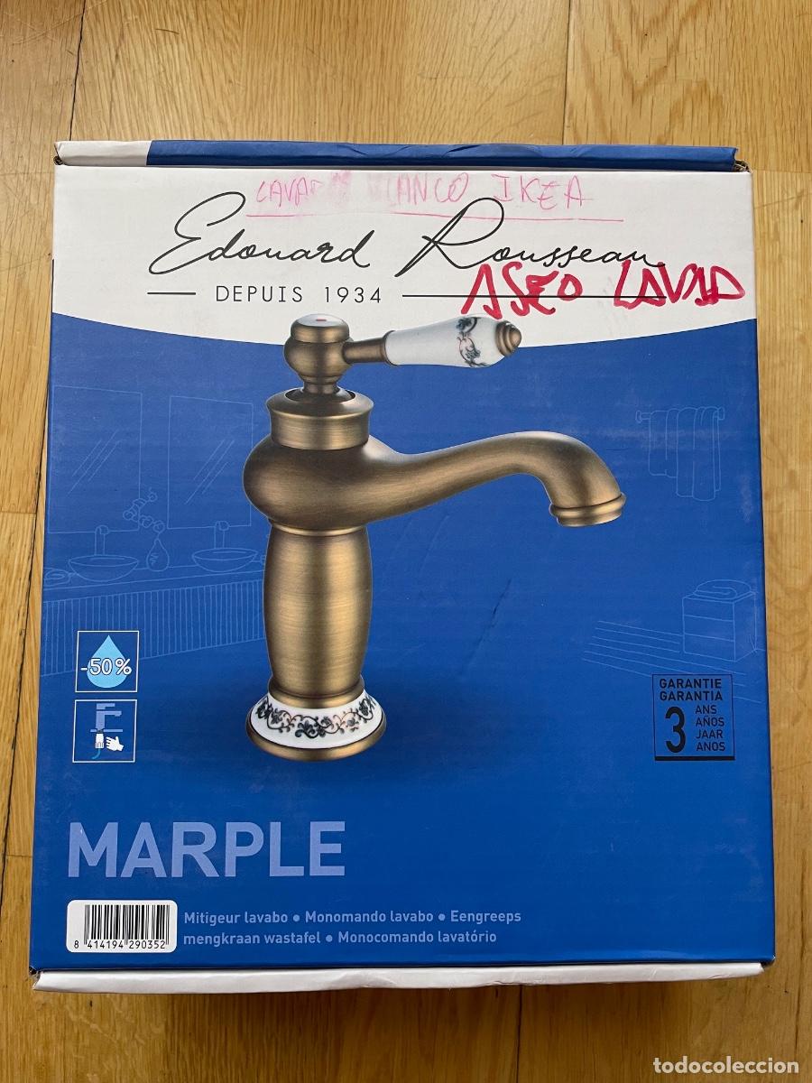 Antig&uuml;edades: GRIFO PARA LAVABO MARCA FRANCESA EDOUARD ROUSSEAU MODELO MARPLE NUEVO CON CAJA. ESTILO RETRO VINTAGE