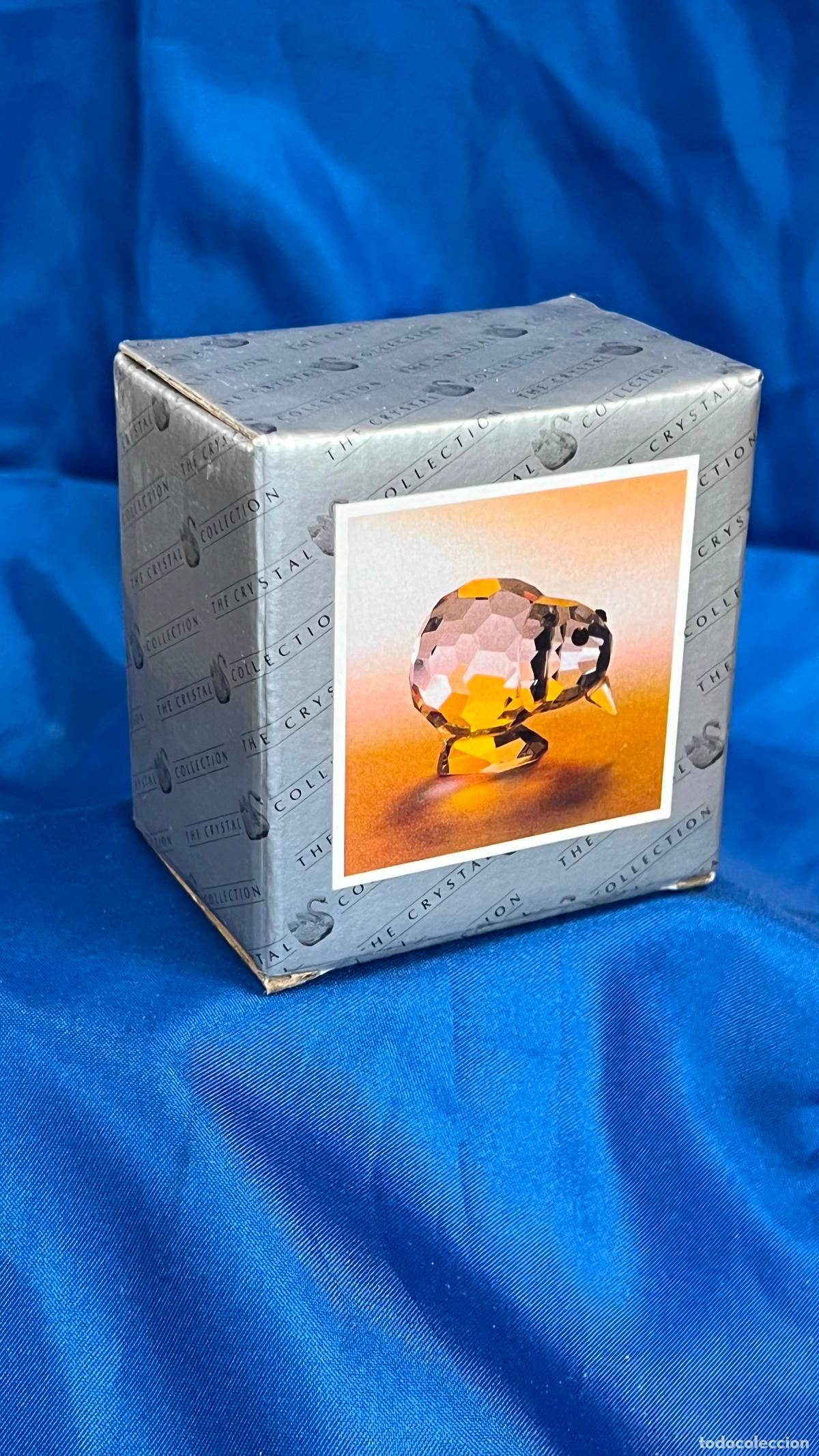 Antig&uuml;edades: FIGURA EN CRISTAL EN CAJA NUEVO A ESTRENAR 5 CM DE DIAMETRO