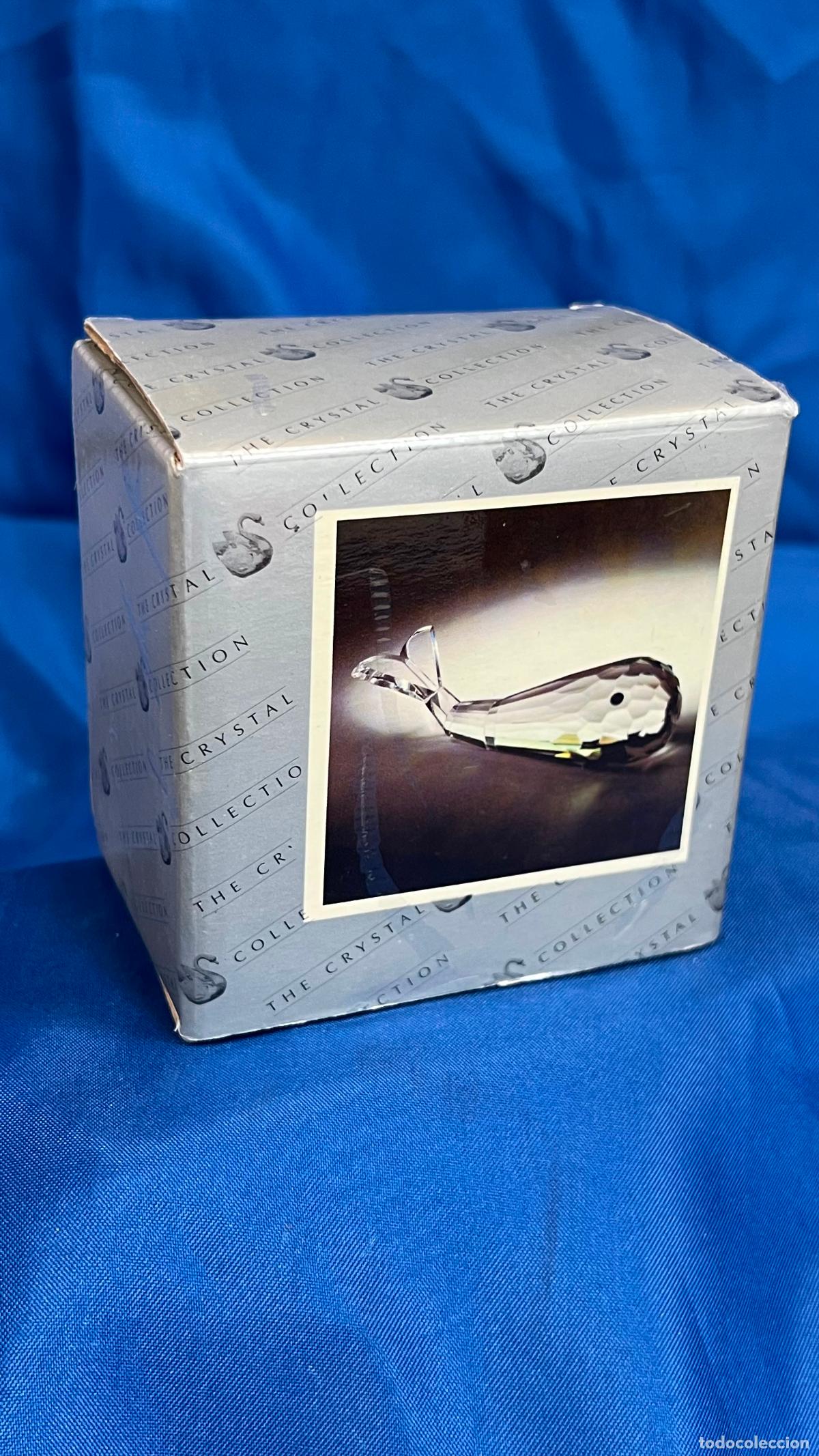 Antig&uuml;edades: FIGURA EN CRISTAL EN CAJA NUEVO A ESTRENAR 5 CM DE DIAMETRO