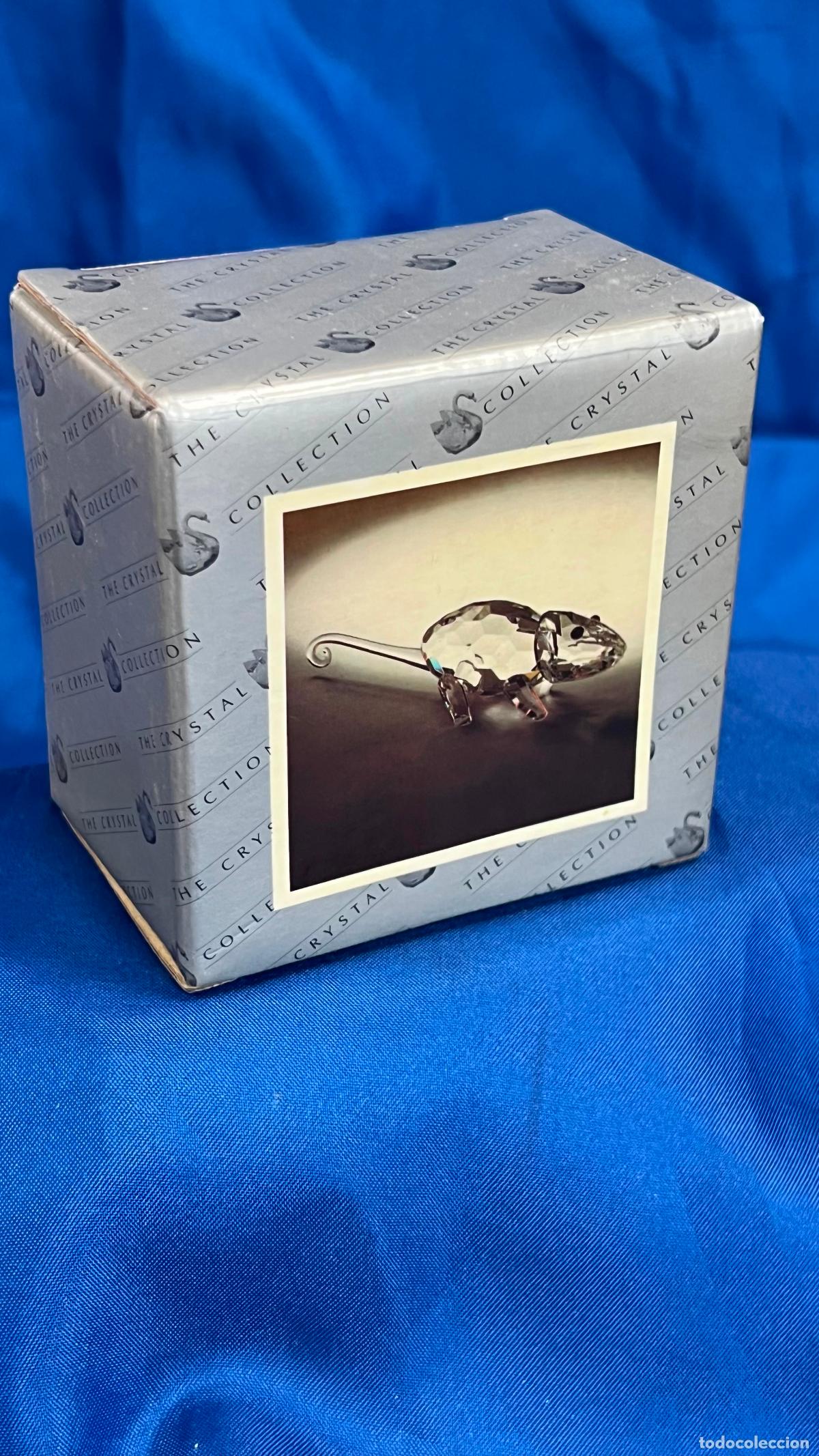 Antig&uuml;edades: FIGURA EN CRISTAL EN CAJA NUEVO A ESTRENAR 5 CM DE DIAMETRO
