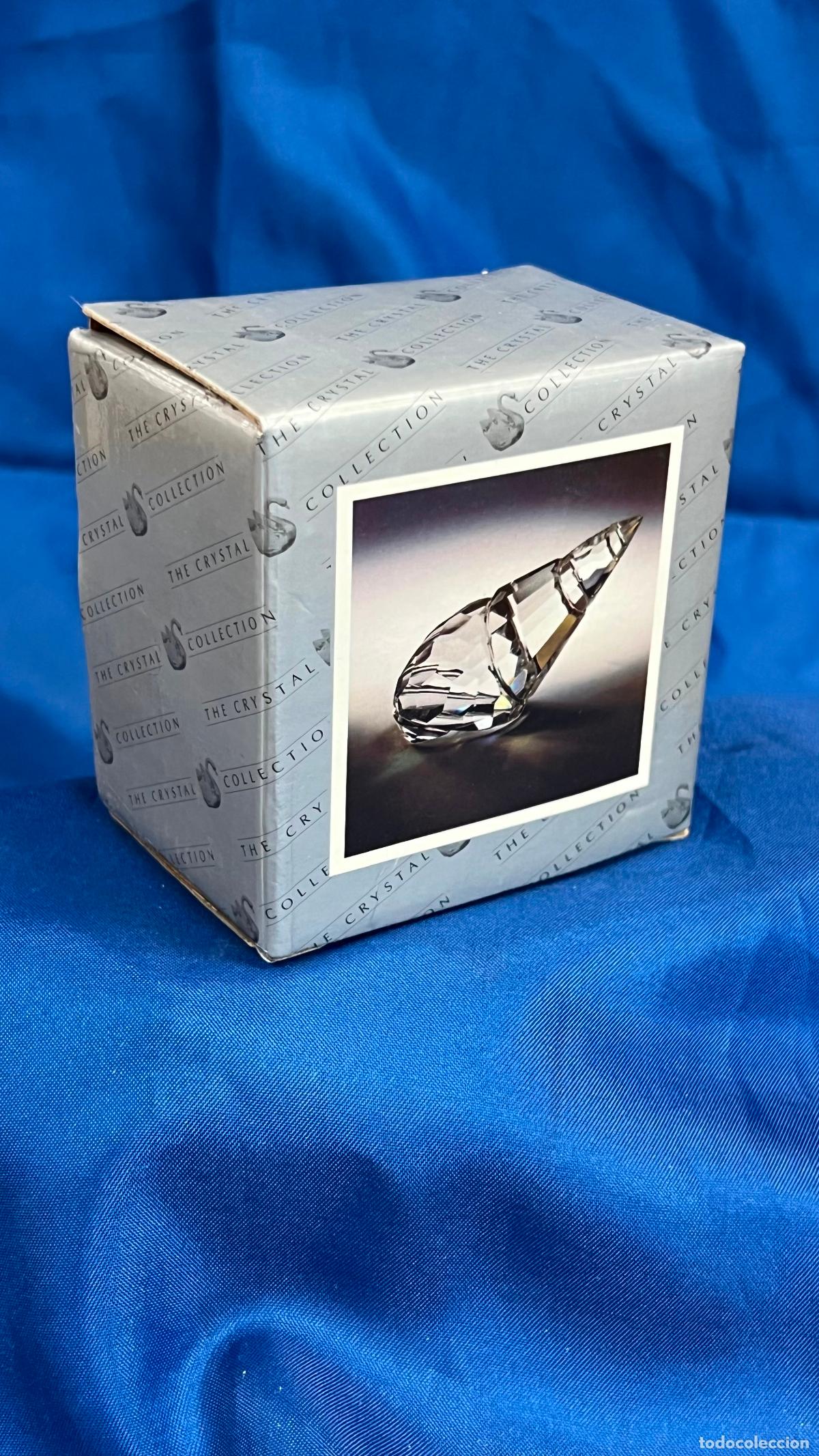 Antig&uuml;edades: FIGURA EN CRISTAL EN CAJA NUEVO A ESTRENAR 5 CM DE DIAMETRO
