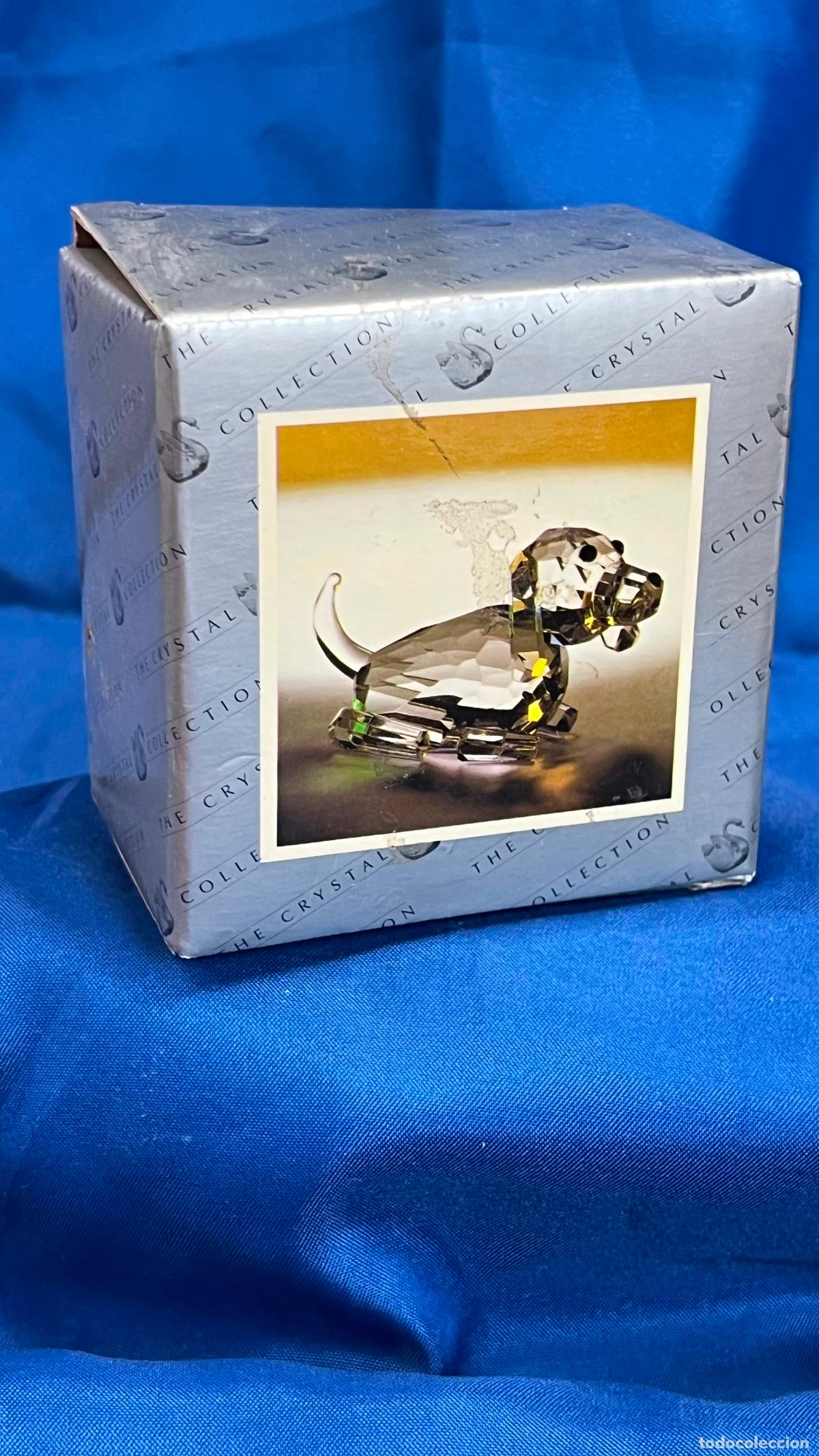 Antig&uuml;edades: FIGURA EN CRISTAL EN CAJA NUEVO A ESTRENAR 5 CM DE DIAMETRO