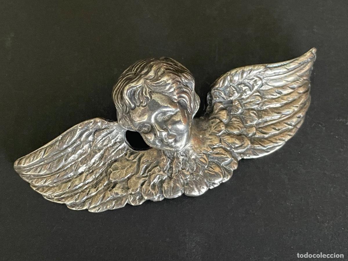 Antig&uuml;edades: ANGEL EN PLATA MACIZA