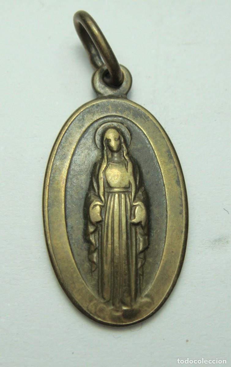 Antig&uuml;edades: Medalla Devocional de Mar&iacute;a Reparadora de los Pecadores - Foto 1