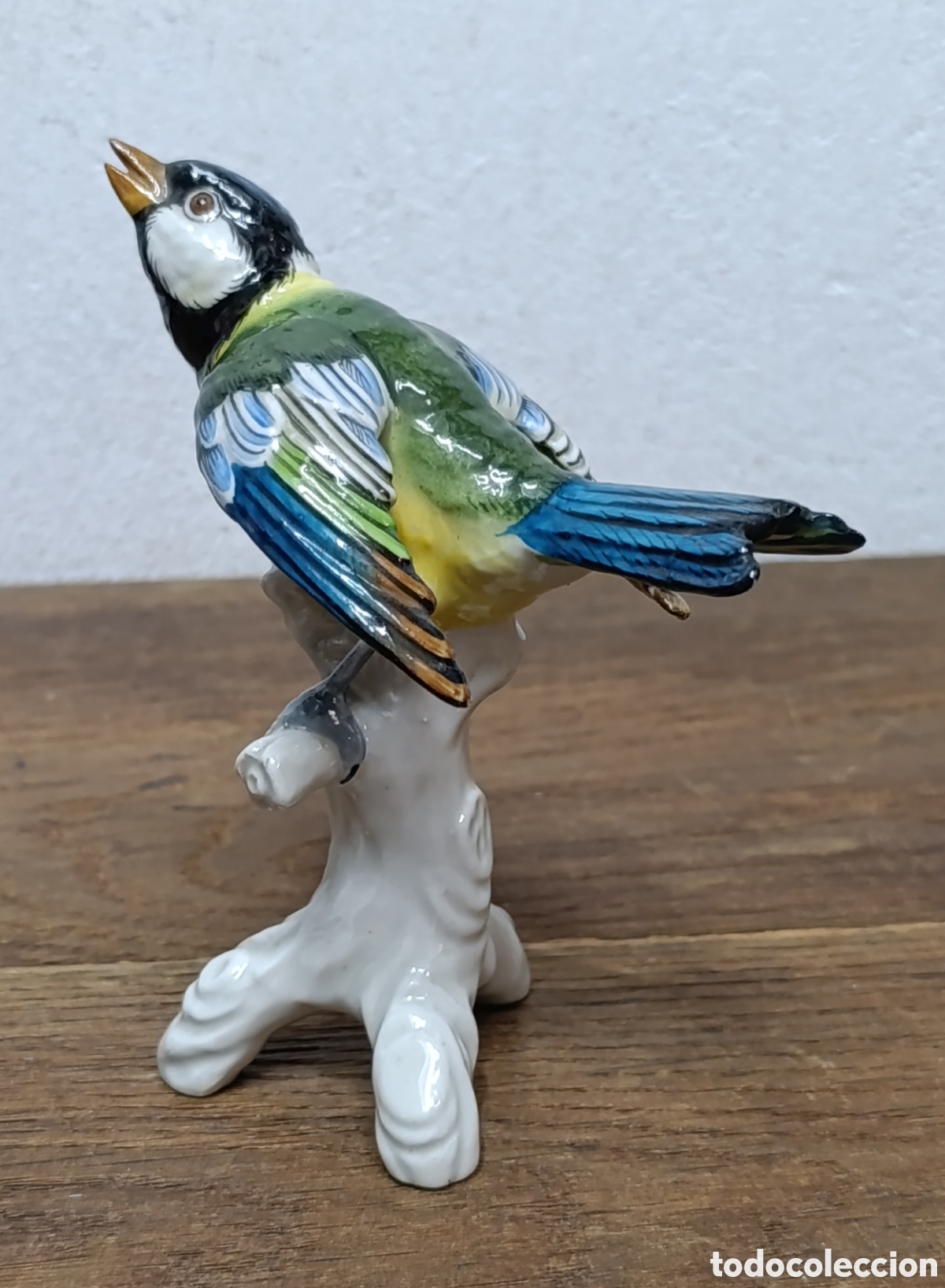 Antig&uuml;edades: PRECIOSA FIGURA DE P&Aacute;JARO HERRERIN DE PORCELANA VISTA ALEGRE,