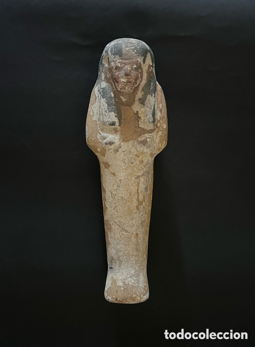 Antig&uuml;edades: Ushabti de madera policromada - Foto 3