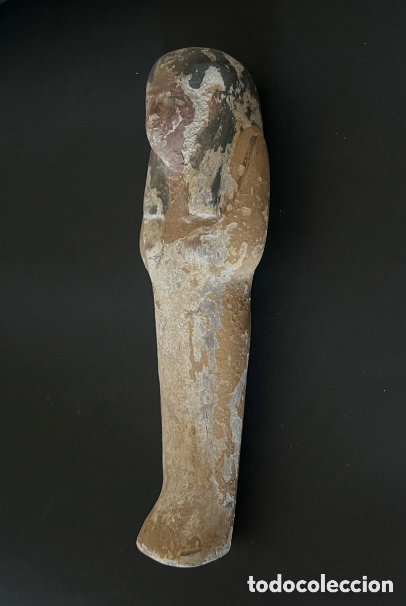 Antig&uuml;edades: Ushabti de madera policromada - Foto 7