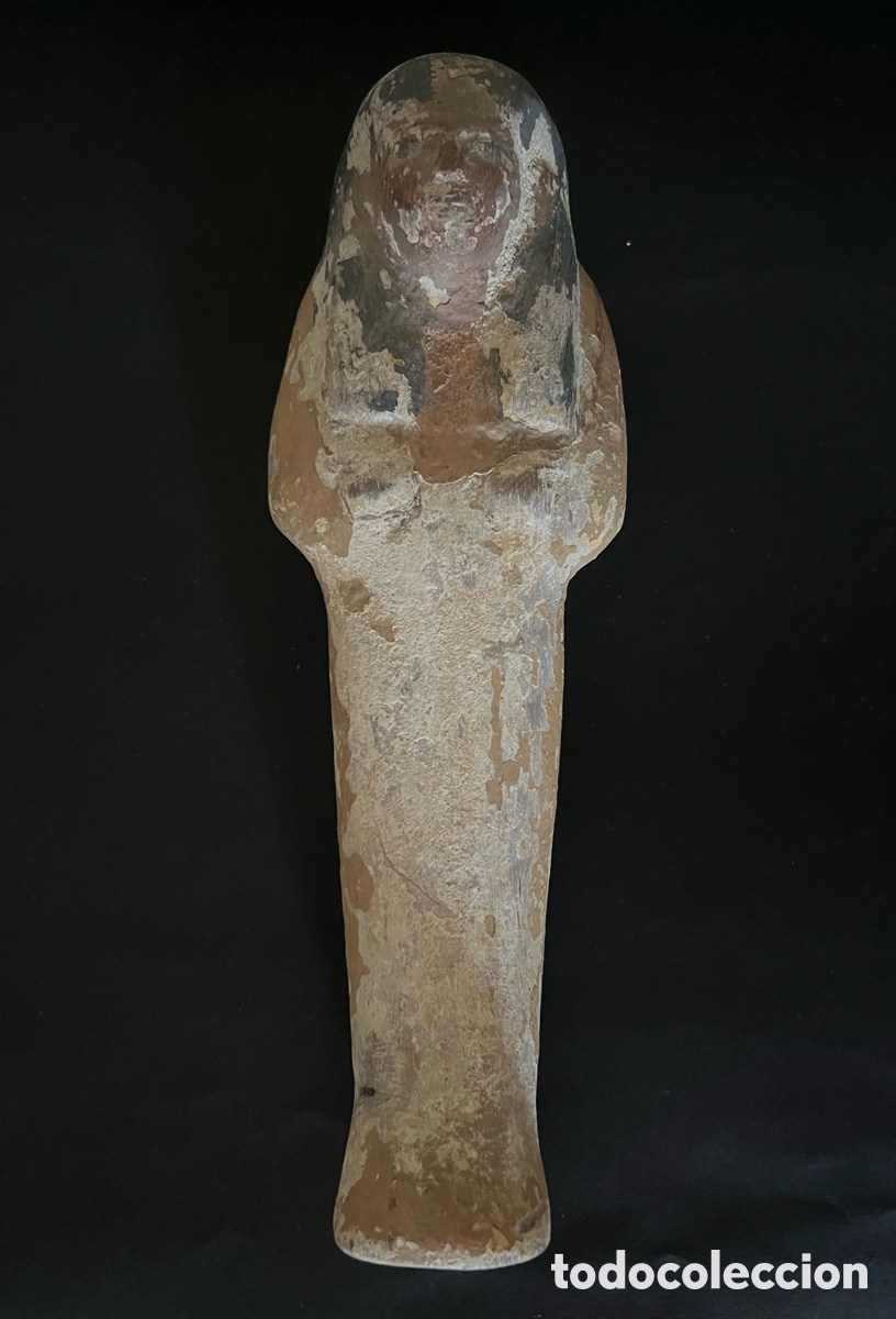 Antig&uuml;edades: Ushabti de madera policromada - Foto 11
