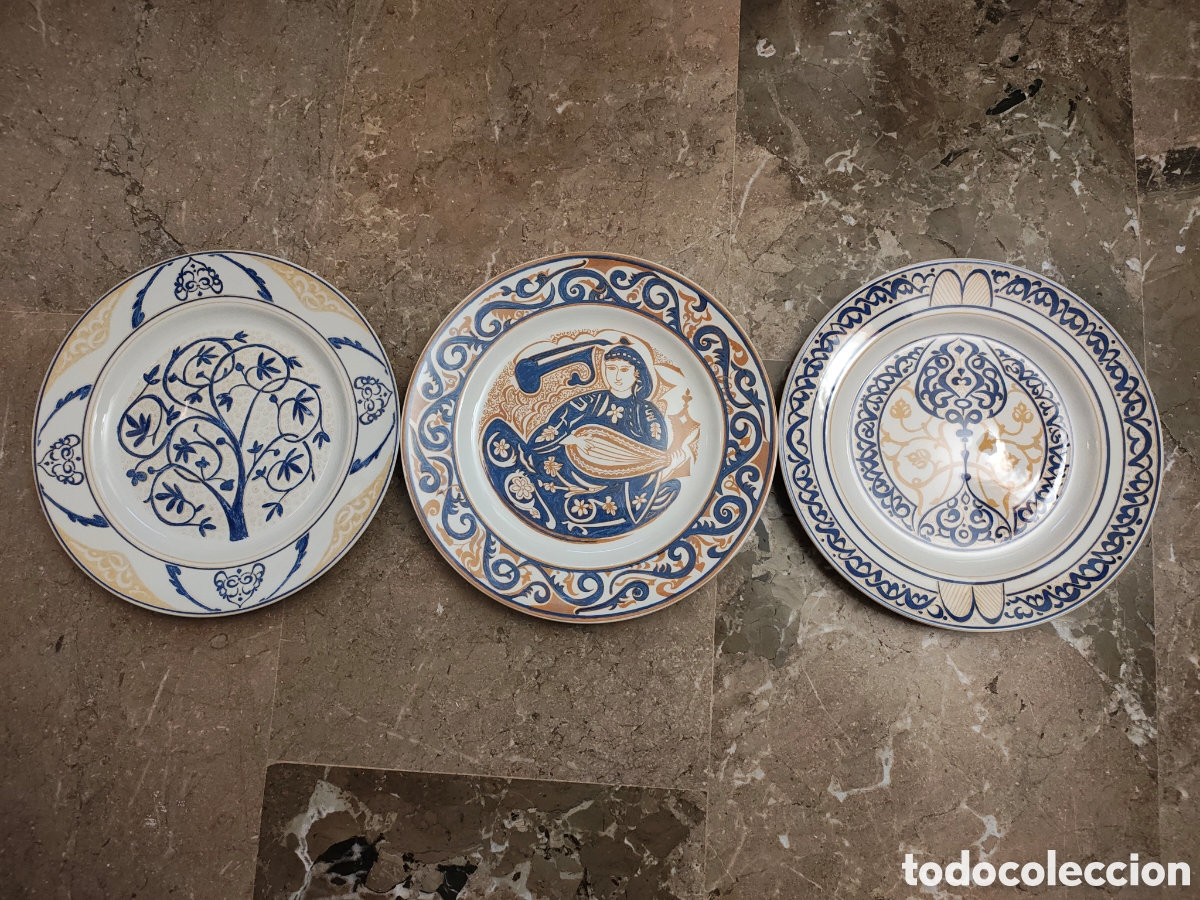 Antig&uuml;edades: Platos de la colecci&oacute;n Loza Nazar&iacute; de La General - Foto 1