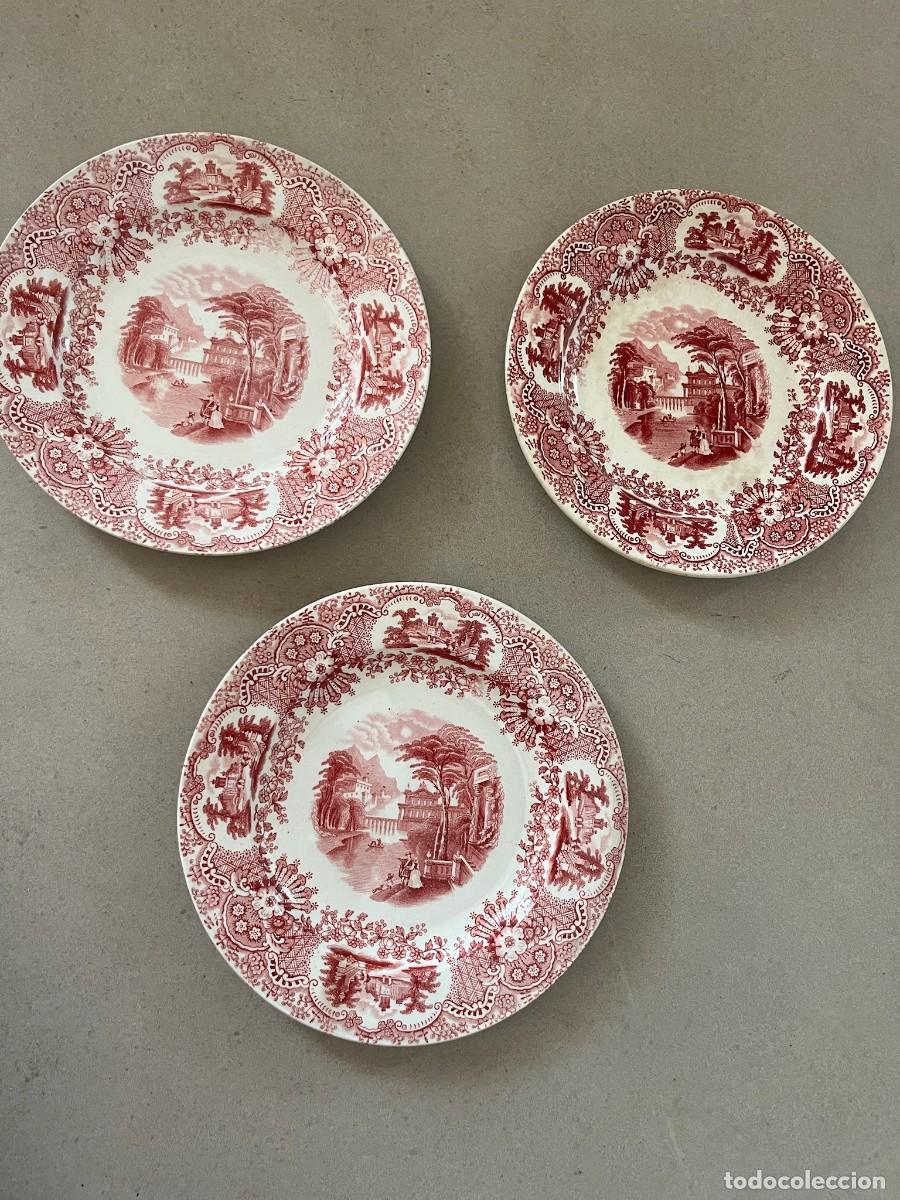 Antiquit&auml;ten: Tres platos de la Cartuja