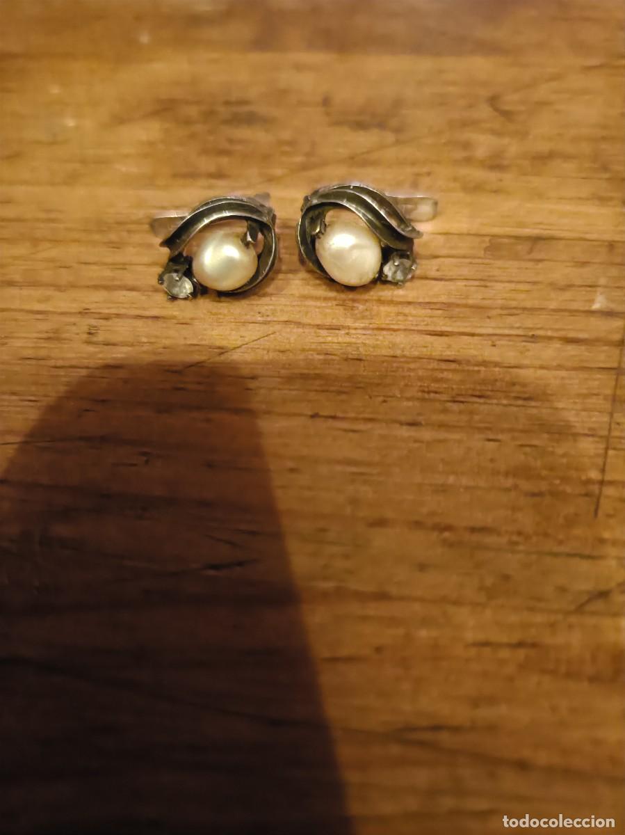 Antig&uuml;edades: PENDIENTES PLATA ANTIGUOS