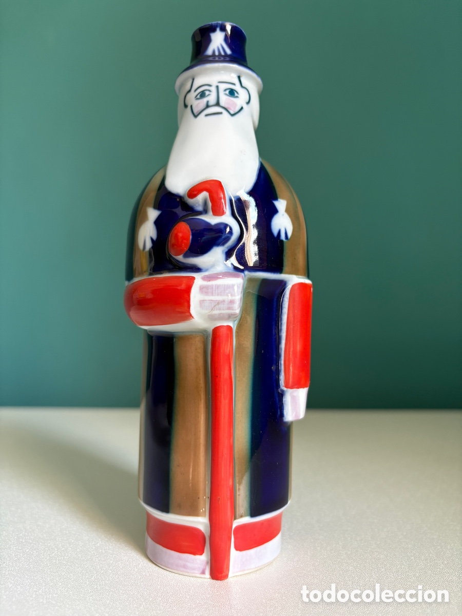 Antig&uuml;edades: (L771) Botella Peregrino N&ordm;5 Guillermo Duque de Aquitania - Sargadelos (N&ordm; 859)