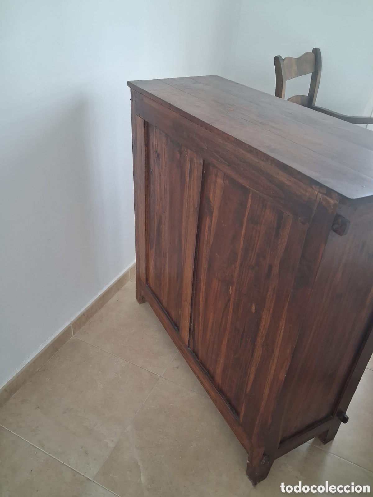Antig&uuml;edades: Secreter/ Comoda Maciza de teka - Foto 5