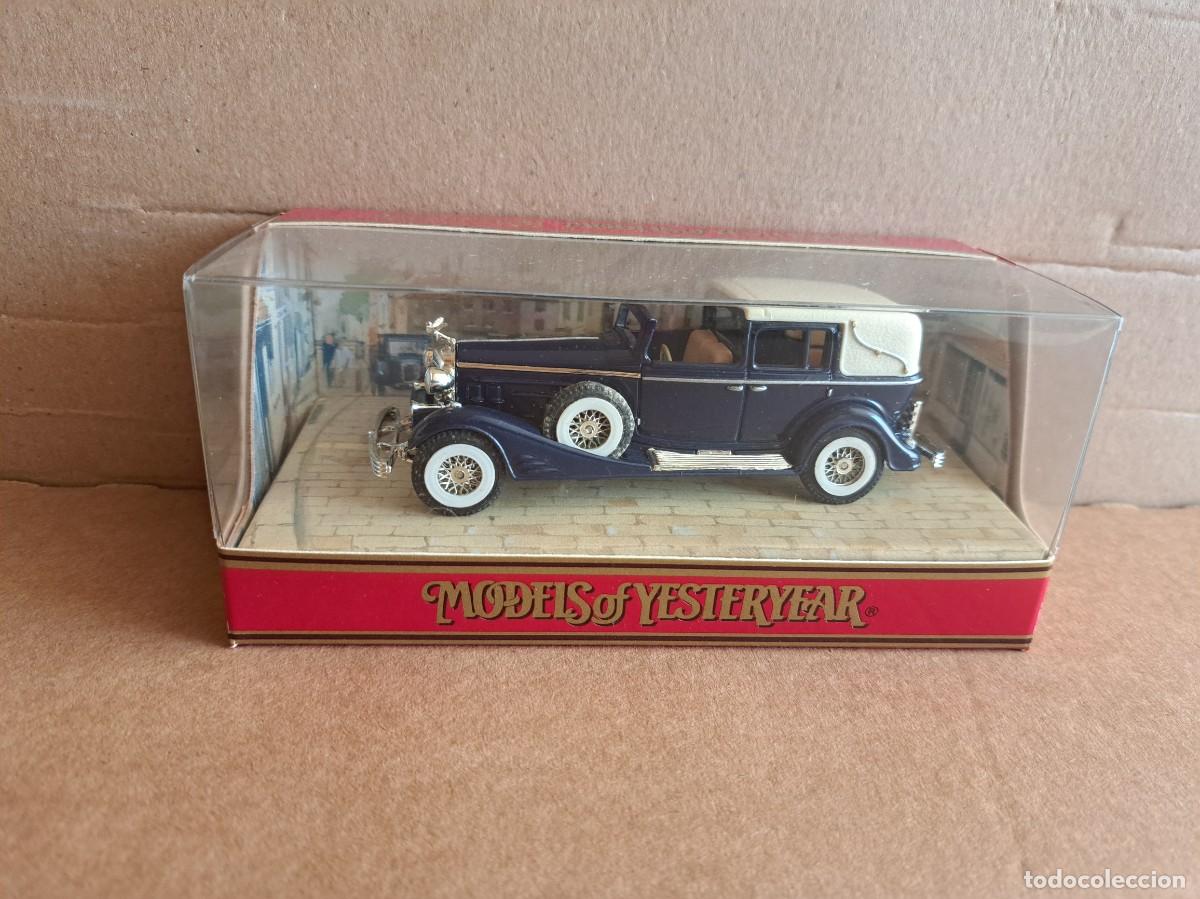 Antig&uuml;edades: Cadillac V16 Y-34 Matchbox Models of Yesteryear diecast colecci&oacute;n cl&aacute;sico