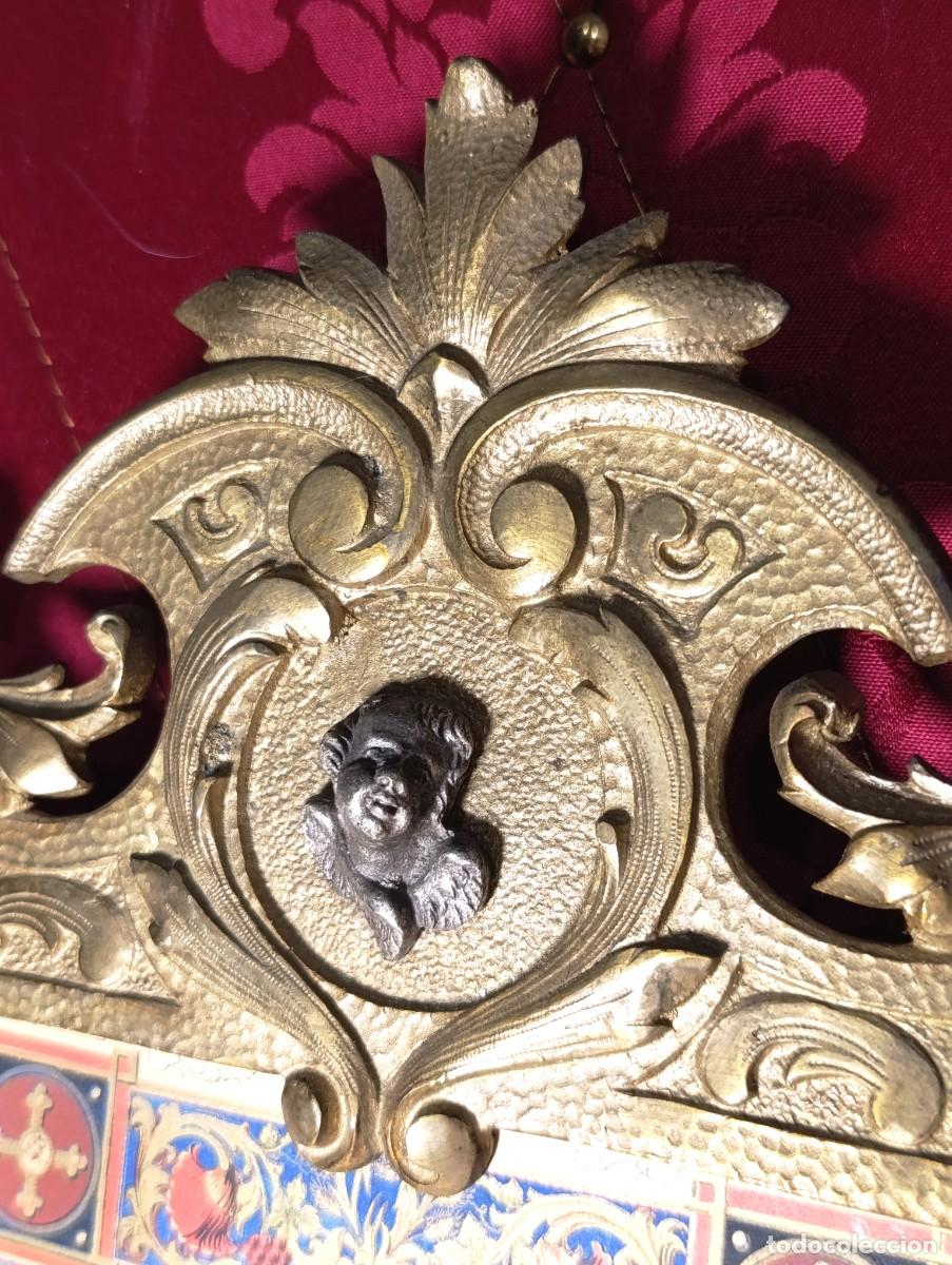 Antig&uuml;edades: MARCO SACRA DE BRONCE - Foto 5
