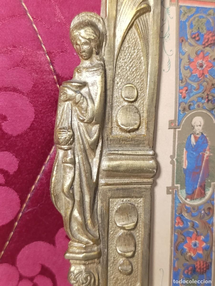Antig&uuml;edades: MARCO SACRA DE BRONCE - Foto 7