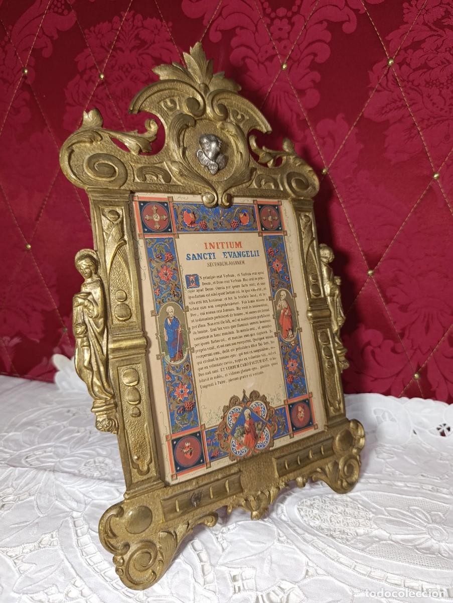 Antig&uuml;edades: MARCO SACRA DE BRONCE - Foto 14
