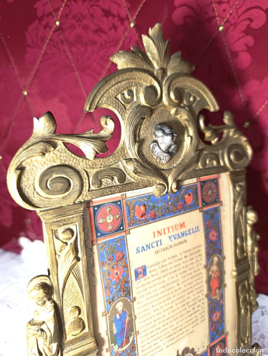 Antig&uuml;edades: MARCO SACRA DE BRONCE - Foto 16