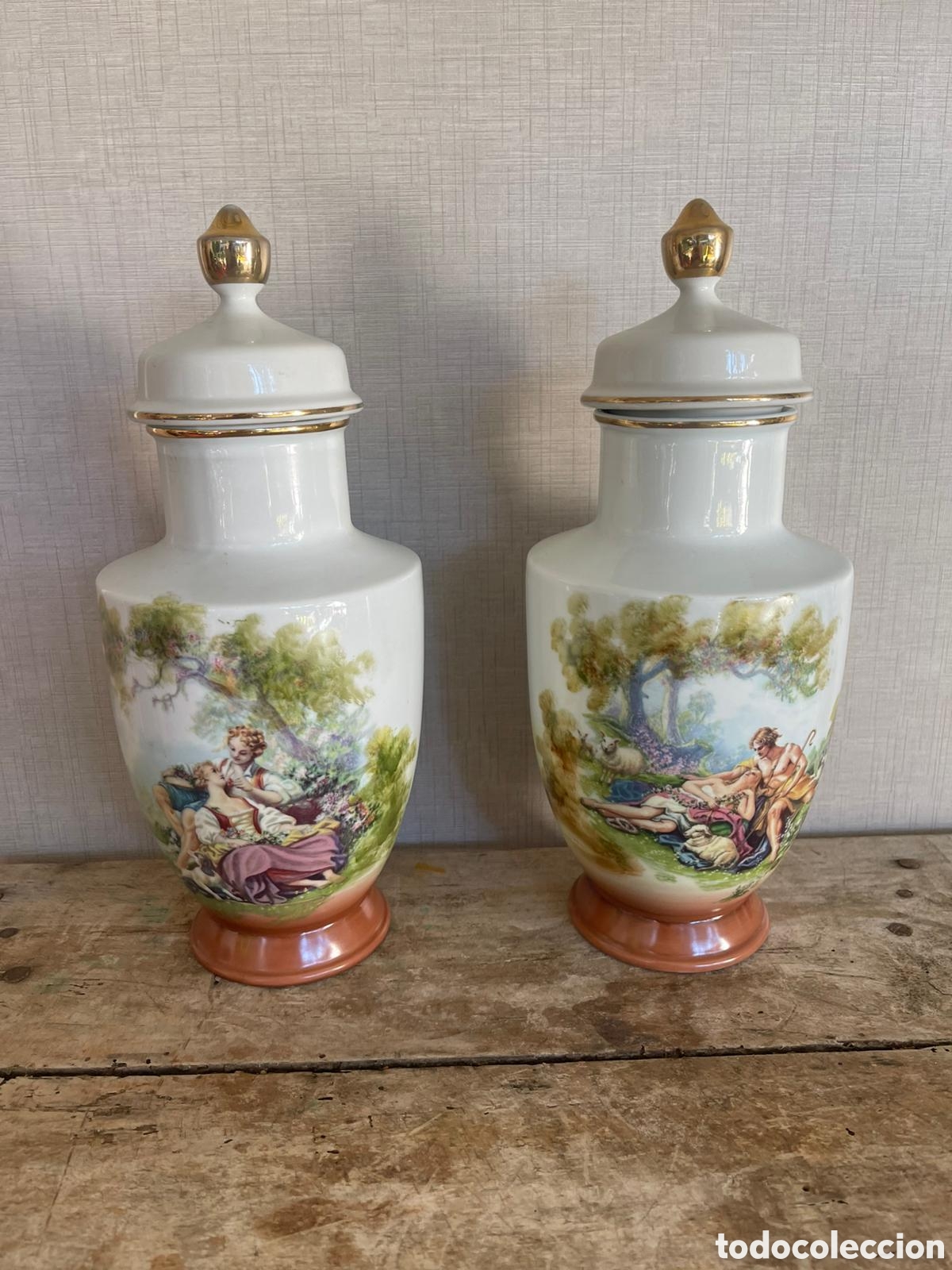 Antig&uuml;edades: Tibores de porcelana